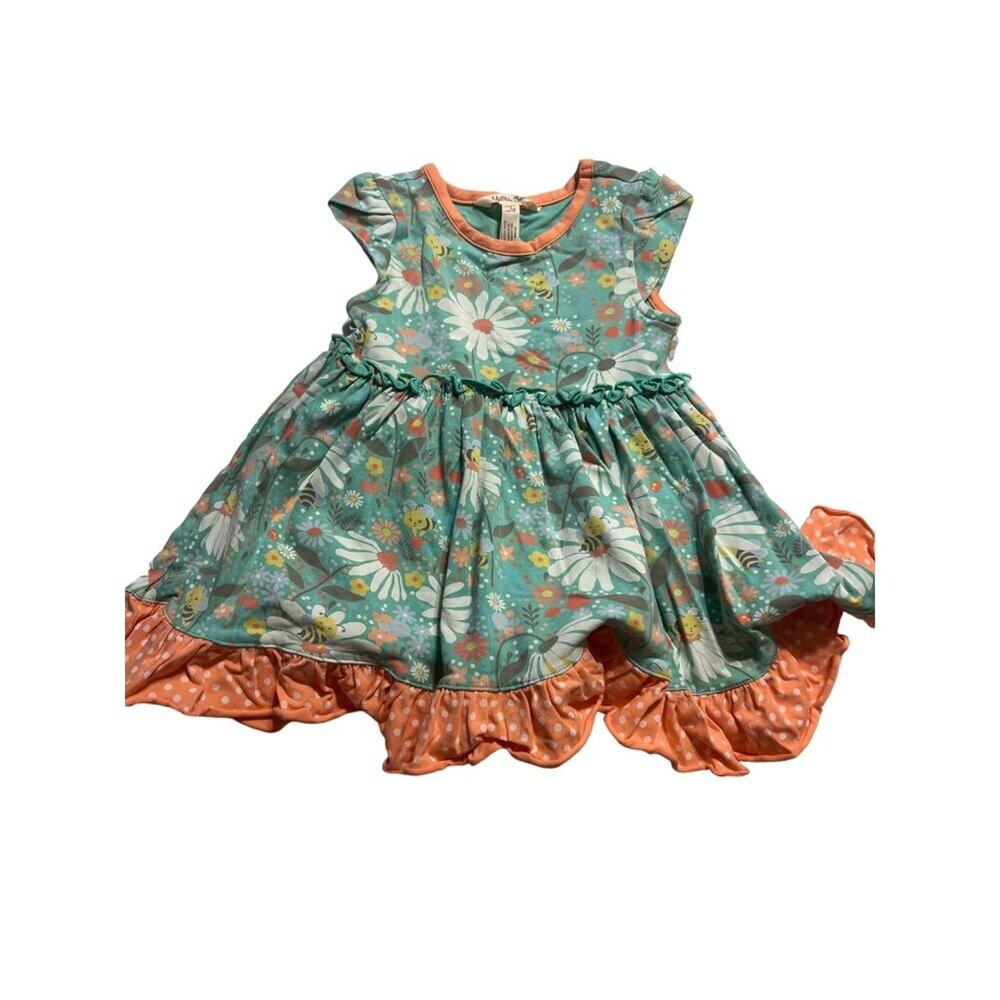 Matilda Jane Blissful Bee Dress Girls Size 2 Excellent VERY Gently used conditio
